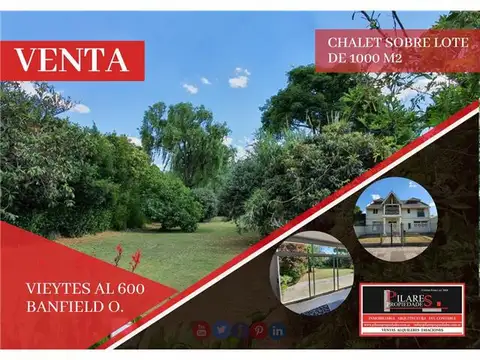 Casa en Venta en Banfield, Partido de Lomas de Zamora
