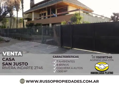 Casa en Venta en San Justo, Partido de La Matanza