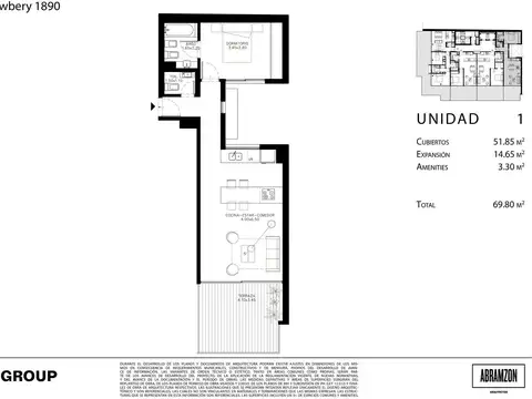 Departamento en Venta en Las Cañitas, Palermo