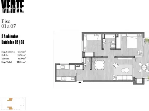 Departamento en Venta en Colegiales, Capital Federal