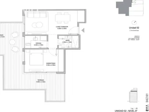 Departamento en Venta en Las Cañitas, Palermo