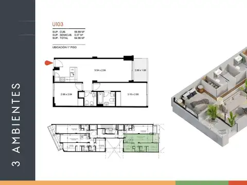 Departamento en Venta en Palermo Hollywood, Palermo