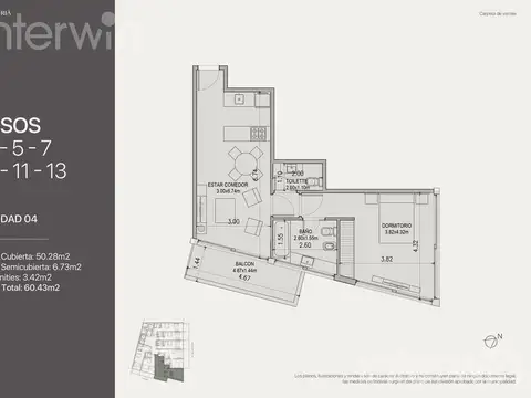 Departamento en Venta en Núñez, CABA