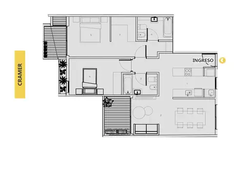 Departamento en Venta en Belgrano R, Belgrano