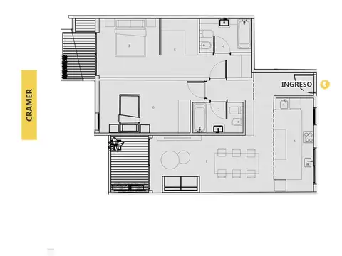 Departamento en Venta en Belgrano R, Belgrano