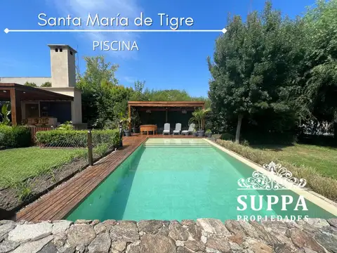 Casa en Venta en Santa Maria del Tigre, Countries y Barrios Cerrados en Rincon de Milberg