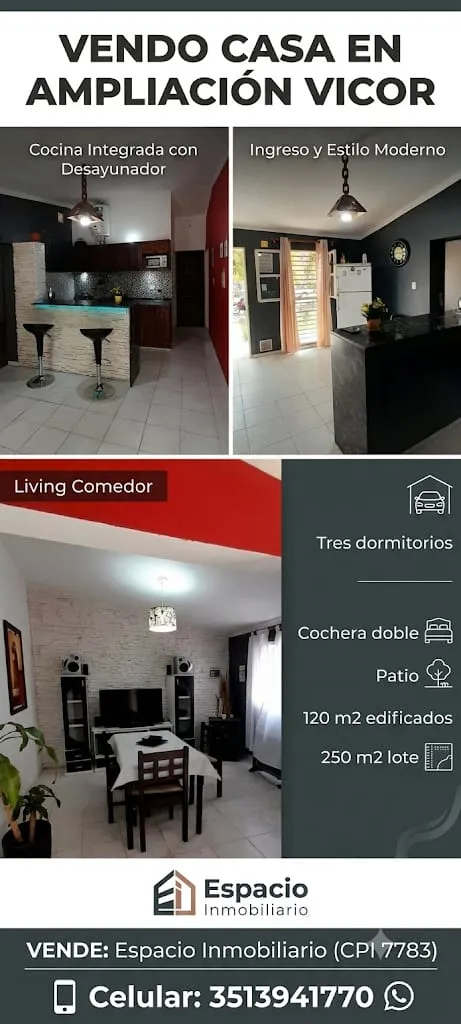 Vendo hermosa casa en Barrio Ampliación Vicor a sólo dólares 50.000
