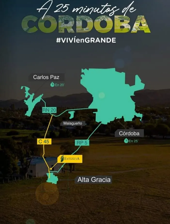 ALTA GRACIA OPORTUNIDAD DE INVERSION LOTE EN BARRIO CON ACCESO CONTROLADO Y ESCRITURA