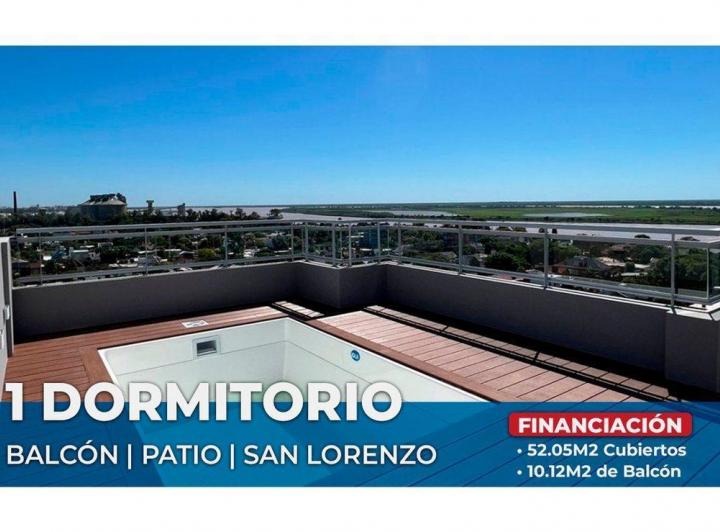 Departamento · 52m² · 2 Ambientes · 1 Cochera