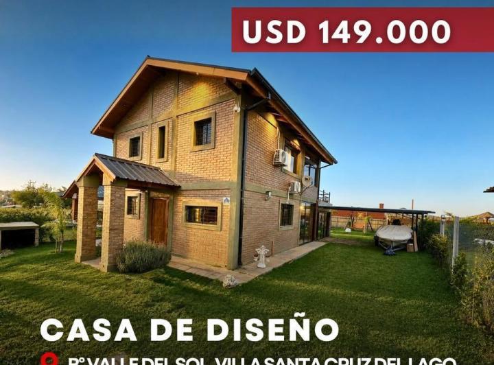 Casa · 210m² · 6 Ambientes · 1 Cochera