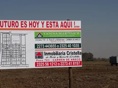 Terreno en Venta en Carmen de Areco, Partido de Carmen de Areco