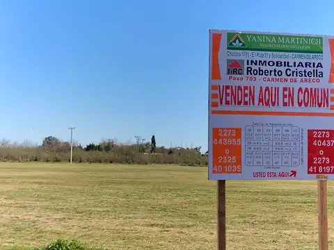 Terreno en Venta en Carmen de Areco, Partido de Carmen de Areco