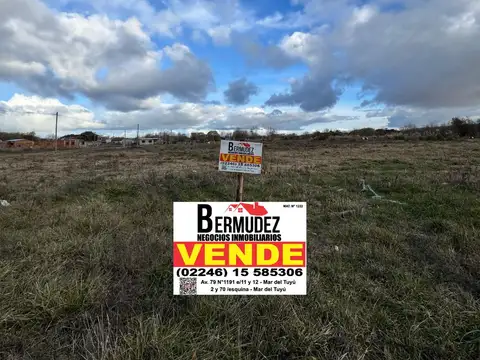 Terreno en Venta en Mar del Tuyú, Partido de La Costa
