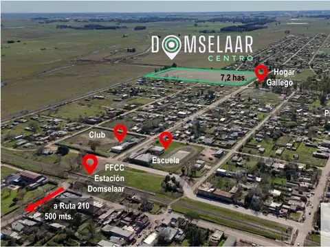Terreno en Venta en Domselaar, Partido de San Vicente