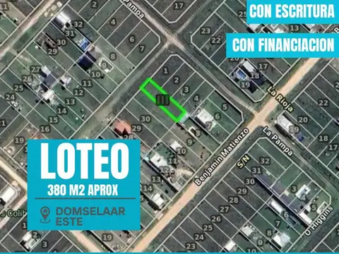 Terreno en Venta en Domselaar, Partido de San Vicente