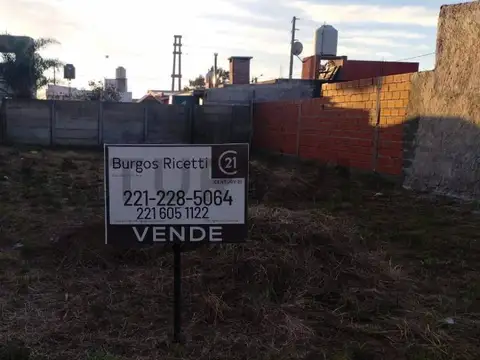 Terreno en Venta en La Plata, Partido de La Plata