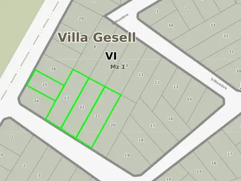 Terreno en Venta en Centro, Villa Gesell