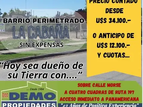 Terreno en Venta en Pablo Nogues, Partido de Malvinas Argentinas