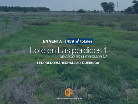 Terreno en Venta en Guernica, Partido de Presidente Perón