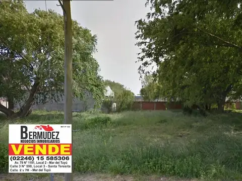 Terreno en Venta en Santa Teresita, Partido de La Costa