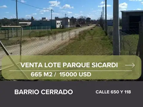 Terreno en Venta en La Plata, Partido de La Plata