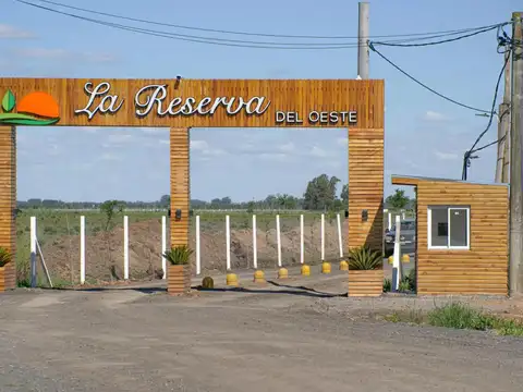Terreno en Venta en La Reserva Del Oeste, Countries y Barrios Cerrados en General Rodriguez