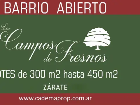 Terreno en Venta en Zárate, Partido de Zárate