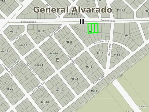 Terreno en Venta en Miramar, Partido de General Alvarado