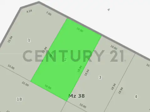 Terreno en Venta en City Bell, Partido de La Plata