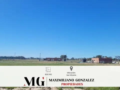 Terreno en Venta en San Vicente, Partido de San Vicente