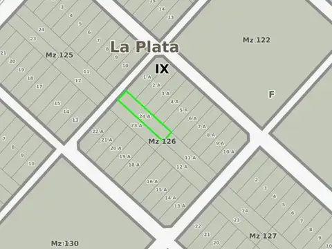 Terreno en Venta en La Plata, Partido de La Plata
