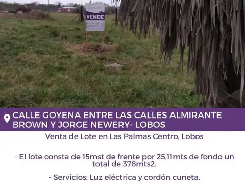 Terreno en Venta en Lobos, Partido de Lobos