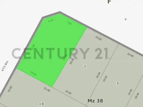 Terreno en Venta en City Bell, Partido de La Plata
