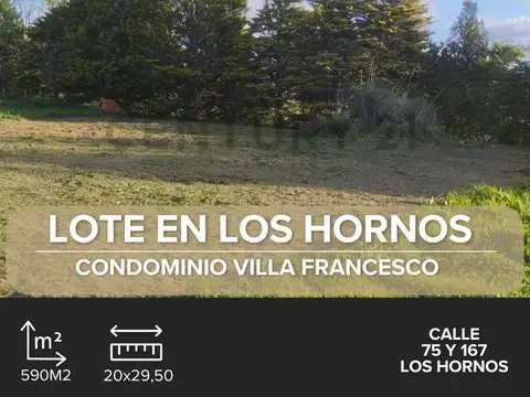 Terreno en Venta en Los Hornos, La Plata