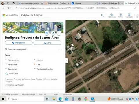 Terreno en Venta en Dudignac, Partido de 9 de Julio