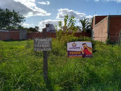 Terreno en Venta en La Plata, Partido de La Plata