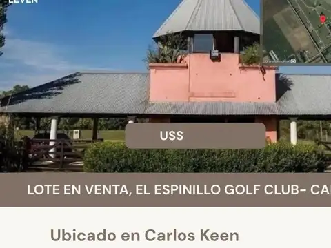 Terreno en Venta en El Espinillo Golf, Countries y Barrios Cerrados en Lujan