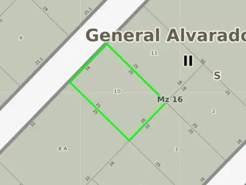 Terreno en Venta en Miramar, Partido de General Alvarado