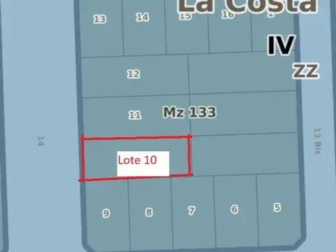 Terreno en Venta en Mar del Tuyu, Partido de La Costa