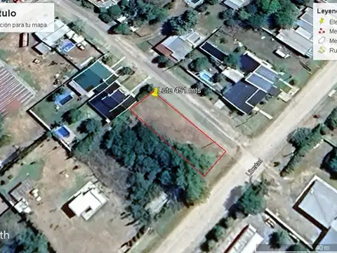Terreno en Venta en Santa Lucia, Partido de San Pedro