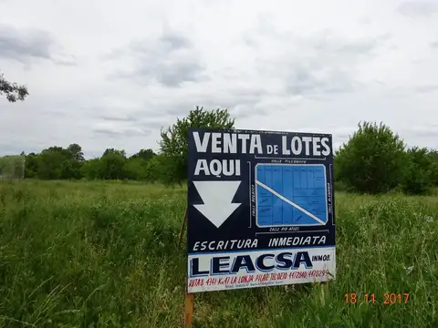 Terreno en Venta en Villa Astolfi, Partido de Pilar