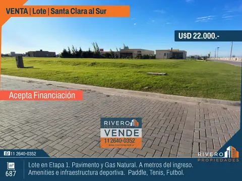 Terreno en Venta en Santa Clara Al Sur, Countries y Barrios Cerrados en San Vicente