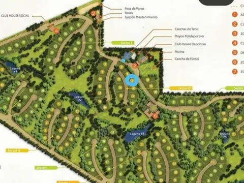 Terreno en Venta en Club de Campo Las Hojas, Countries y Barrios Cerrados en Marcos Paz