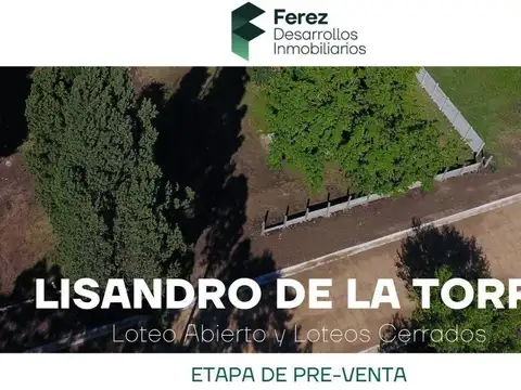 Terreno en Venta en Tortuguitas, Partido de Malvinas Argentinas