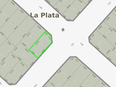 Terreno en Venta en La Plata, Partido de La Plata