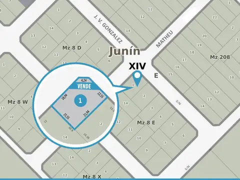 Terreno en Venta en Junin, Partido de Junín
