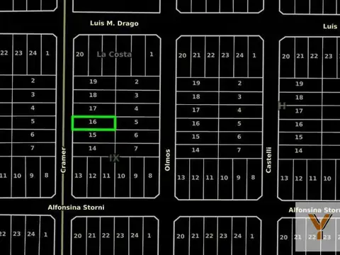 Terreno en Venta en Nueva Atlantis, Partido de La Costa