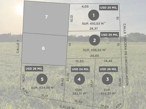Terreno en Venta en Salvador Maria, Partido de Lobos