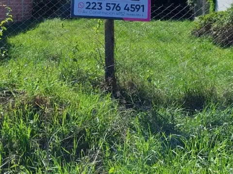 Terreno en Venta en Los Tilos, Mar del Plata