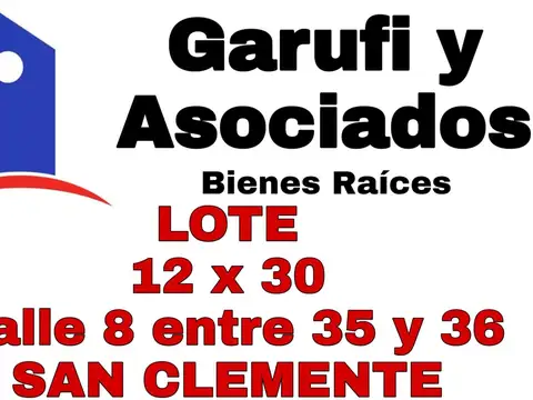 Terreno en Venta en San Clemente del Tuyu, Partido de La Costa